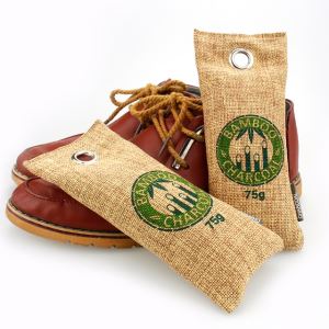75g 100% naturale scarpa riutilizzabili deodorante bambù carbone aria deodorante borsa