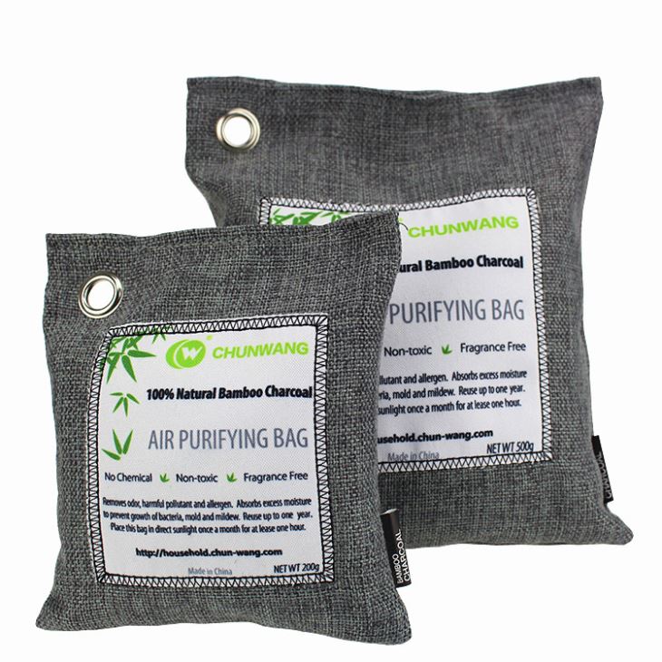 Borsa assorbente di odore di carbone di bambù
